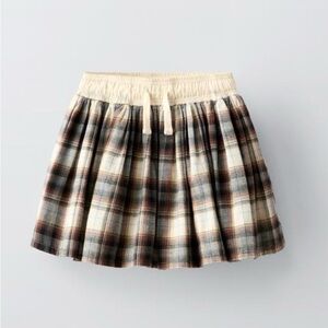 Zara skirt plaid Size 11/12